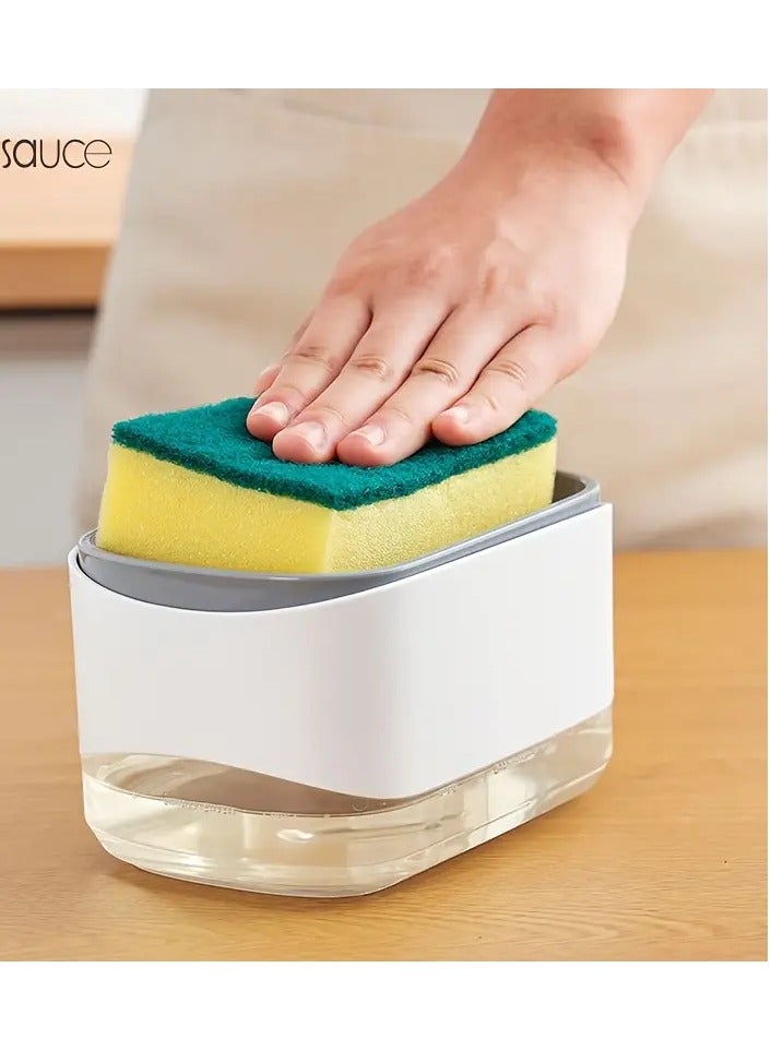 Dishwasher Soap Dispenser With Sponge Multicolor - Image 1