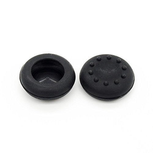 Ambertown 10 x Analog Controller Thumb Stick Grips Thumbsticks Joystick Cap Cover for PS4 PS3 for Xbox 360 Xbox One (Black) - Image 3