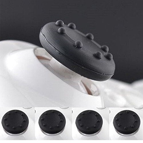 Ambertown 10 x Analog Controller Thumb Stick Grips Thumbsticks Joystick Cap Cover for PS4 PS3 for Xbox 360 Xbox One (Black) - Image 2