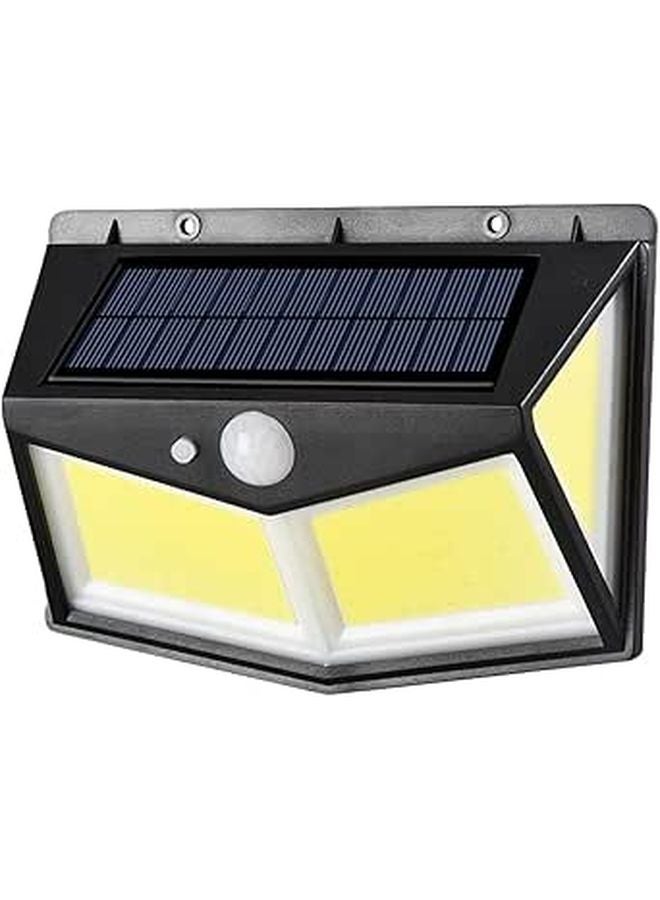 3 Sided Solar Motion Sensor Wall Light Outdoor Waterproof Garden Security Lamp - Image 1