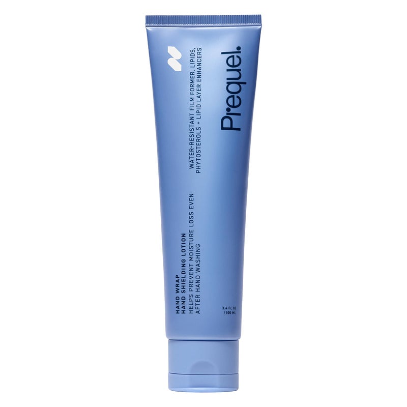 Prequel Skin Hand Wrap, Hand Cream for Dry Cracked Hands. Deep Nourishing Moisturizing Formula. Non-Greasy Balm for Women and Men. Unscented Skincare with Moisture Lock Formula. 3.4oz - Image 1
