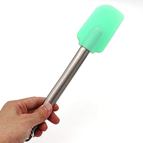 THW Silicone Spatula Pastry Oil Brush Set Heat Resistant and Non-Stick for Cooking, Baking and Mixing with Stainless Steel Handle - Image 4
