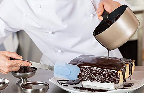 THW Silicone Spatula Pastry Oil Brush Set Heat Resistant and Non-Stick for Cooking, Baking and Mixing with Stainless Steel Handle - Image 3