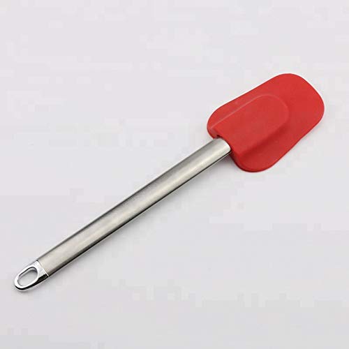 THW Silicone Spatula Pastry Oil Brush Set Heat Resistant and Non-Stick for Cooking, Baking and Mixing with Stainless Steel Handle - Image 5