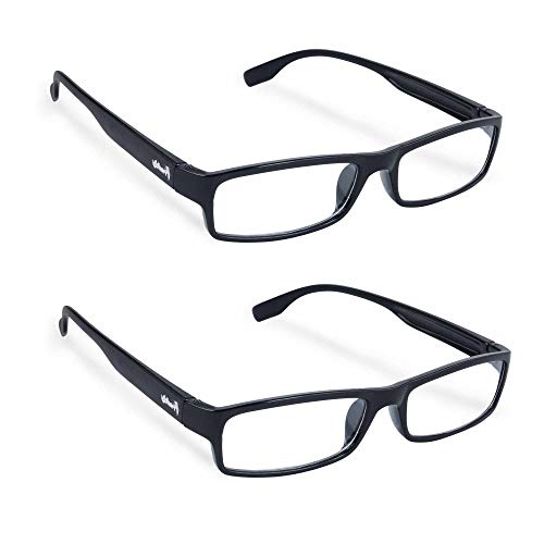Freddy Full Rim Reading Glasses For Men And Women 2 Pcs Combo (+2.25) - Image 1