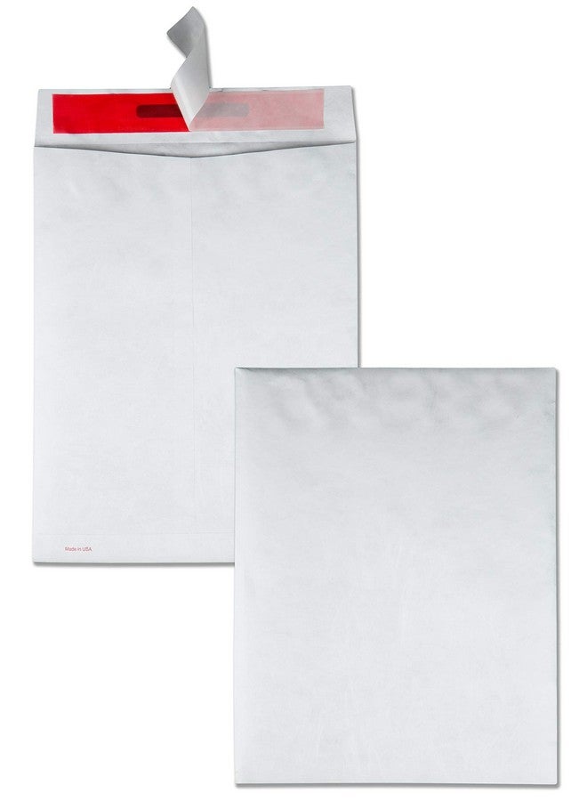 Quality Park R2420 Advantage Flap Stik Tyvek Mailer, 10 X 13, White (Box Of 100) - Image 1