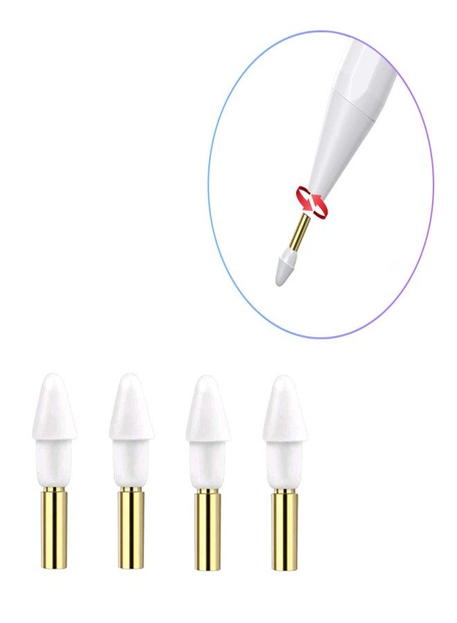 JAMJAKE White Replacement Tips for JAMJAKE K10 Stylus Pen (4 Pack) - Image 1