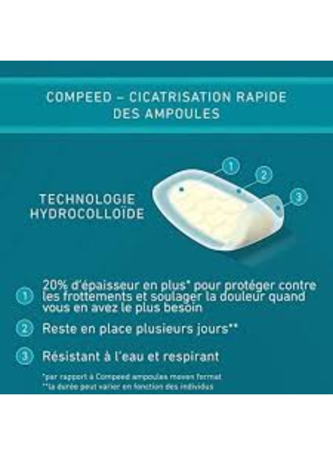 كومبيد لوحة قدم رياضية من Compeed Blisters x5 - Image 2
