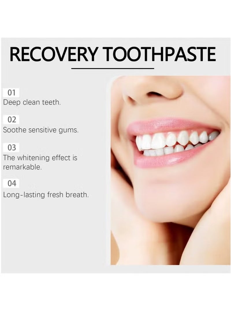 75%Hydroxyapatite Toothpaste for Advanced Enamel Protection, Gentle and Effective Formula, Fluoride-Free Toothpaste for Sensitive Teeth, 4.23oz*2BOX - Image 3