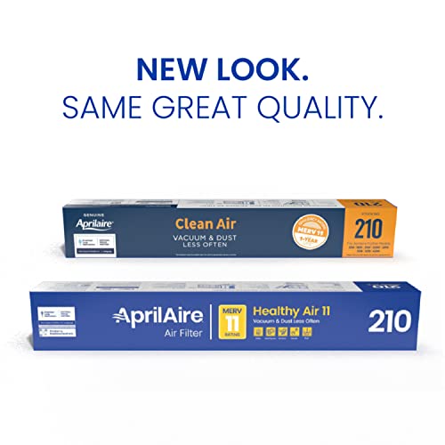 Aprilaire فلتر بديل AprilAire 210 لم purifier الهواء المنزلي AprilAire - MERV 11، هواء نظيف وغبار، فلتر هواء 20x25x4 (عبوة من 1) - Image 2
