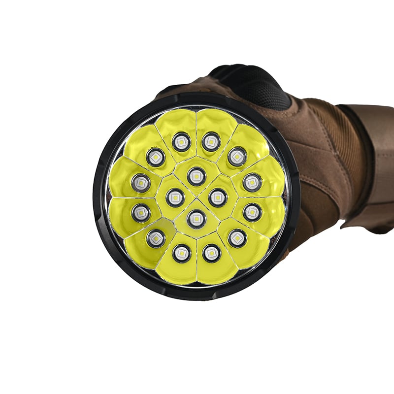Acebeam X25 16 LED Dual Power System, High-Power Searchlight, Professional Flashlight, Tactical Torch (for Search, Rescue, Camping) - Image 5