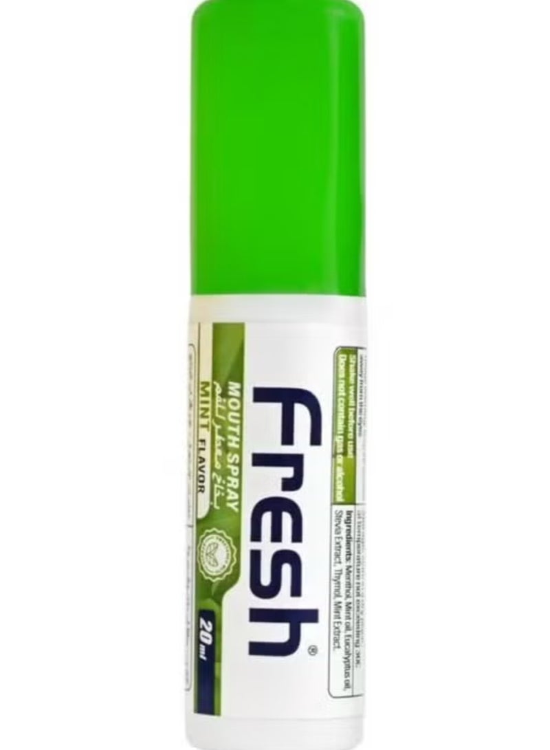 فريش  بخاخ معطر للفم بنكهة النعناع 20 مل