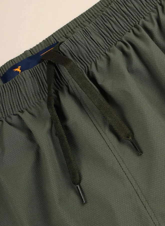 Technosport Technosport Mid Rise Stretch Regular Fit Shorts