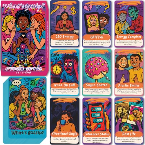 sishui What is Bagua80 Bagua Tea Oracle Card Deck for Beginners Oracle Card Tarot Set for Karma Twin Flames Love Friendship Life Readings - Image 1