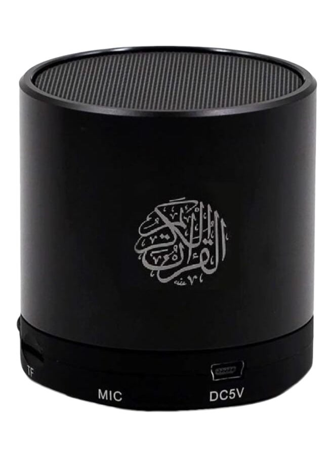 سبيكر مكبر صوت محمول للقرآن الكريم مع جهاز تحكم عن بعد 8 جيجابايت - أسود  - Image 3