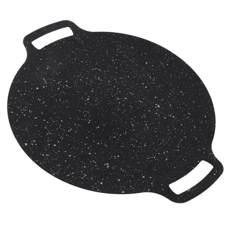 Korean Grill Pan: 28cm Maifan Stone Non Stick - High Temperature Resistant Grill Plate for Outdoor Camping, Portable Stove Use & Family Gatherings - Image 4