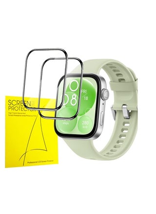 2 Pack Screen Protector Compatible with HUAWEI Watch Fit 3, Anti Scratch, HD Clear, Bubble Free 3D Full Coverage Hydrogel Film Compatible for HUAWEI Watch Fit 3 - pzsku/ZE930E4DD5DB812A38DF2Z/45/1746212483/f92e1f8f-2036-45c0-9ae6-1cde027561a8