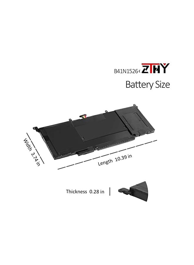 ZTHY B41N1526 Laptop Battery Replacement For Asus Fx502Vm Fx60Vm Fx502Vm-As73 Fx502Vm-Fy361T Rog Strix Gl502Vt Gl502Vt-Ds74 Gl502Vm-Fy039T S5 S5V S5Vm Series Notebook 0B200-0194000 15.2V 64Wh 4240Mah - Image 4