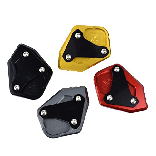 Midimttop Motorcycle Kickstand Plate Pad Extender Foot Side Stand Extension Pad Support Plate for Ho-nda Rebel CMX 1100 CMX1100 Rebel 1100 Accessories 2021 2022 2023 2024(Titanium) - Image 2
