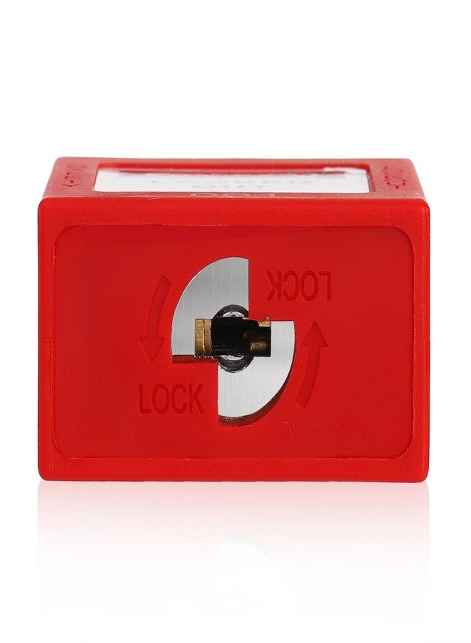 WUWEOT 10 Pack Lockout Tagout Locks, Keyed Different Red Loto Safe Padlocks, OSHA Compliant Safety Locks with Keys for Lock Out Tag Out Stations and Devices - Image 3