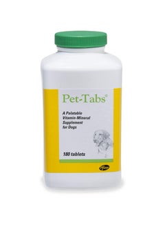 فيرباك مكمل غذائي بتركيبة أصلية من Pet Tabs، 180 قطعة 