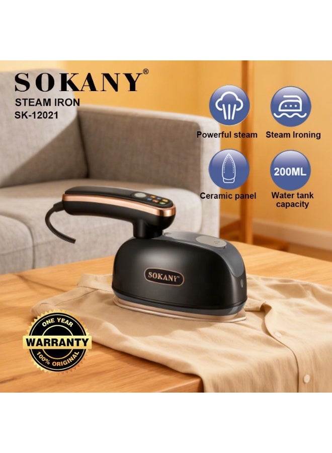 Sokany 1200W Digital Travel Steam Iron (200ml) - SK-12021 - Image 5
