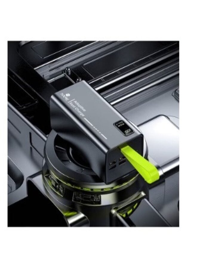 Zoom Plus ZP50B 50,000mAh Power Bank with 22.5W PD and 4 USB ports, and screen display - Image 1