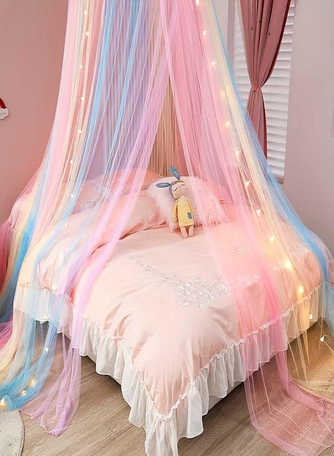Hito Princess Style Mosquito Net Canopy with Valance - Image 4