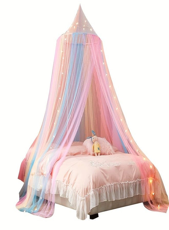 Hito Princess Style Mosquito Net Canopy with Valance - Image 1