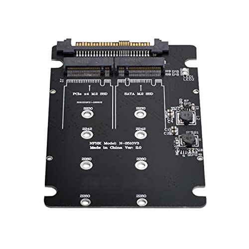 Cablecc SFF-8639 NVME U.2 to Combo NGFF M.2 M-Key SATA PCIe SSD Adapter for Mainboard Replace SSD 750 p3600 p3700 - Image 1