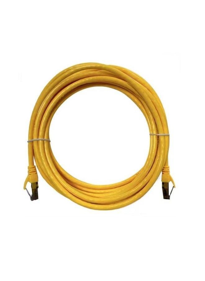 Generic Gigabit Network Cable Super Class 6 1 Meter Computer Monitoring Router Connection Line Finished Cable-Color:Orange Six-Line Length:1M  - Image 3