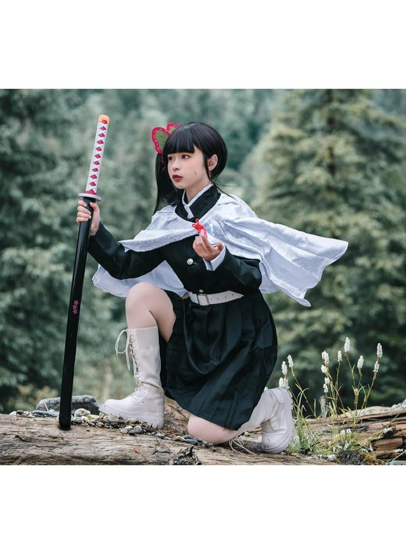 O8.design High-Grade Carbon Steel Tsuyuri Kanao Sword | Safe, Unsharpened Blade, Authentic 1:1 Anime Cosplay Prop - Image 4