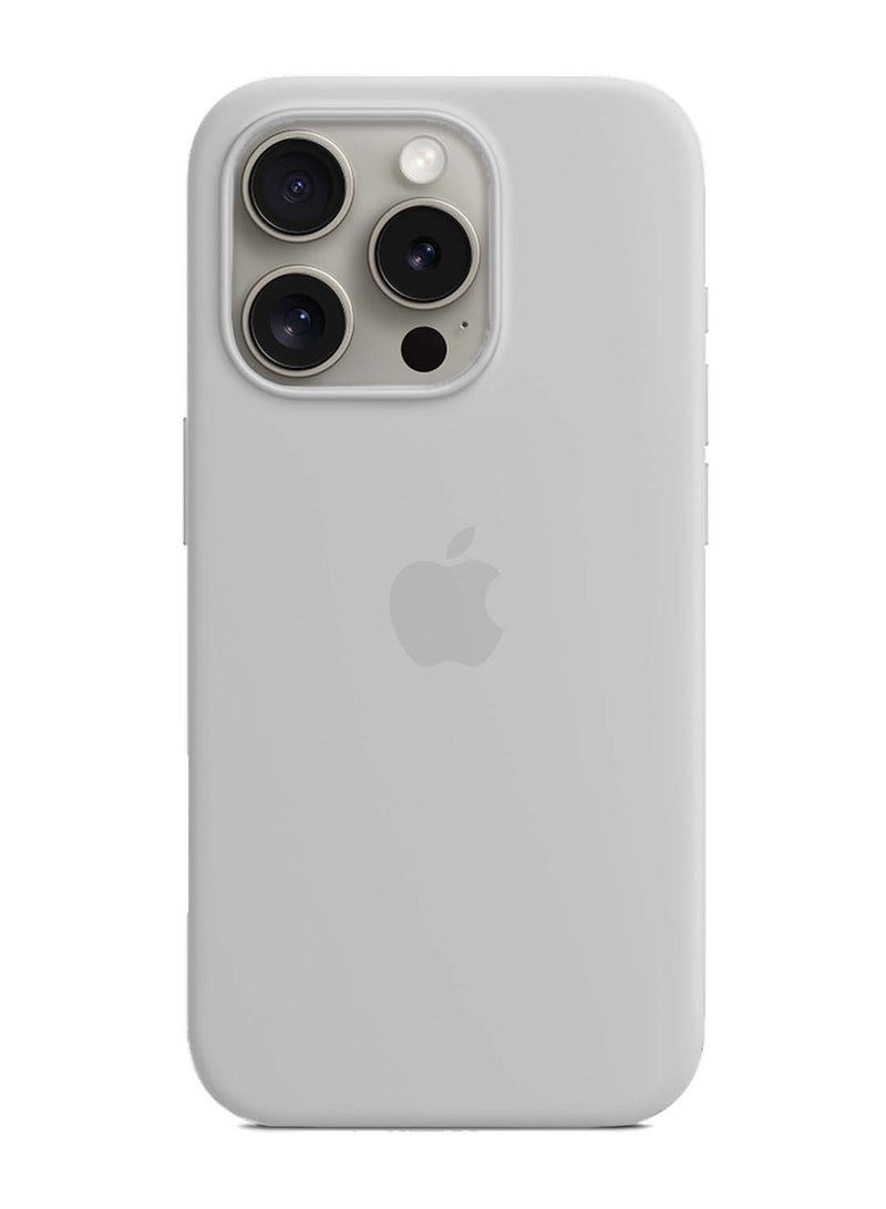 Wtech Apple iPhone 16 Pro Max 2024 Premium Soft Liquid Silicone Case Cover - White - Image 3