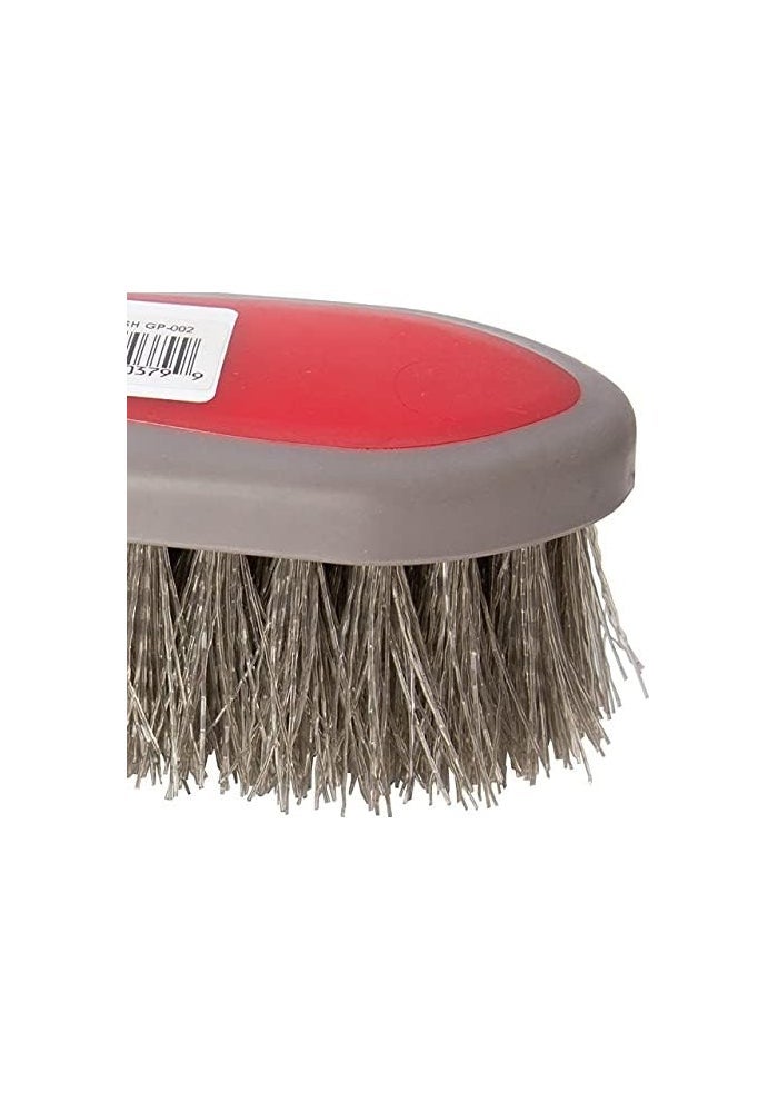 Red Gorilla Dandy Brush for Horses - Durable Grooming Tool - Image 3