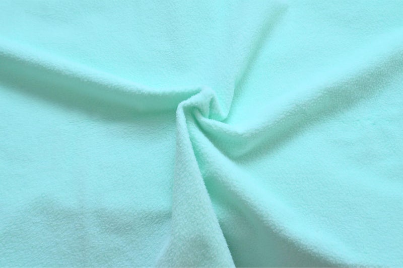 Waterproof Quick Dry Sheet for Baby| Bed Pad Anti-Piling Fleece Extra Absorbent Washable Matress Protector| Baby Bed Protector Sheet for Toddler Children. (SEA Green, Medium)  - Image 3
