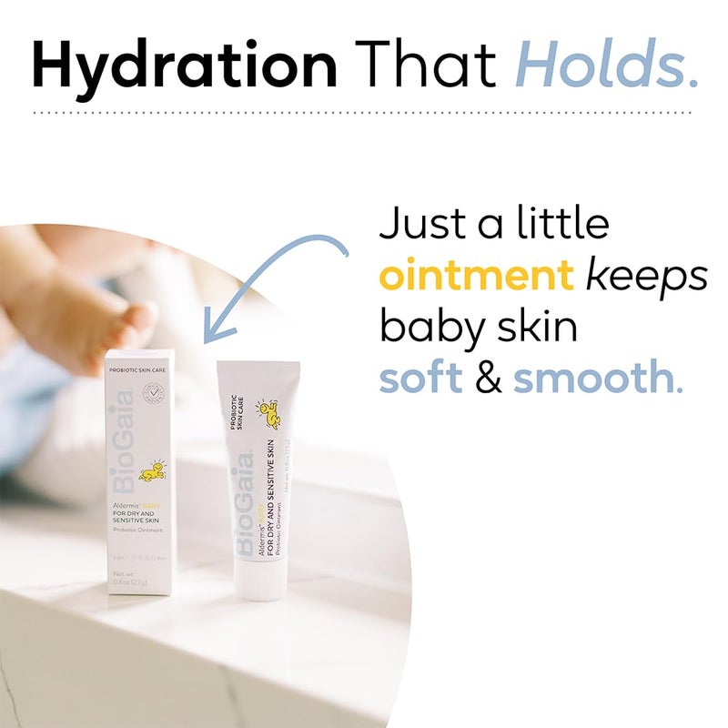 BioGaia مرهم بيوغايا للبروبيوتيك للأطفال يهدئ ويرطب البشرة الجافة المتهيجة والحساسة يستخدم من الرأس إلى القدمين مص formulated مع زيوت نباتية بروبيوتيك خالية من الستيرويدات وصديقة للميكروبيوم - Image 3