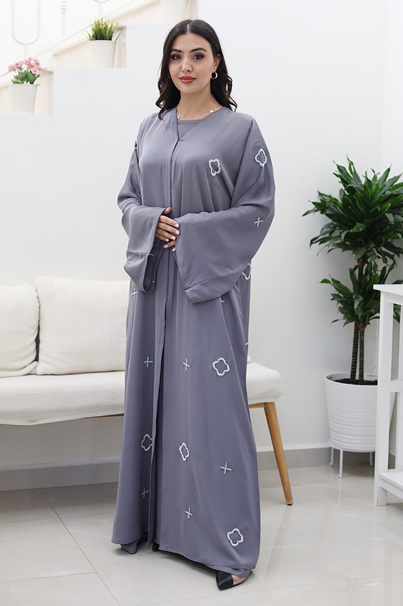 NUKHBAA Whispers of the Heart Abaya-764 - Image 1