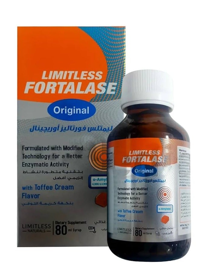 LIMITLESS Fortalase Original 80 Ml Syrup