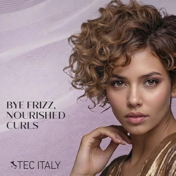 Tec Italy Curls Shampoo 300ml – Gentle Anti-Frizz Cleanser for Curly & Wavy Hair – Moisturizes, Defines & Enhances Natural Curls - Image 4