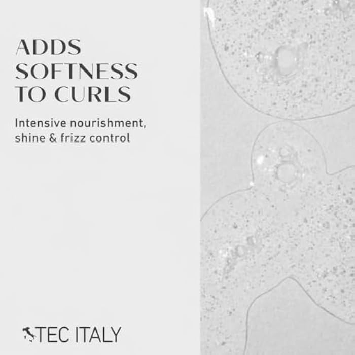 Tec Italy Curls Shampoo 300ml – Gentle Anti-Frizz Cleanser for Curly & Wavy Hair – Moisturizes, Defines & Enhances Natural Curls - Image 3
