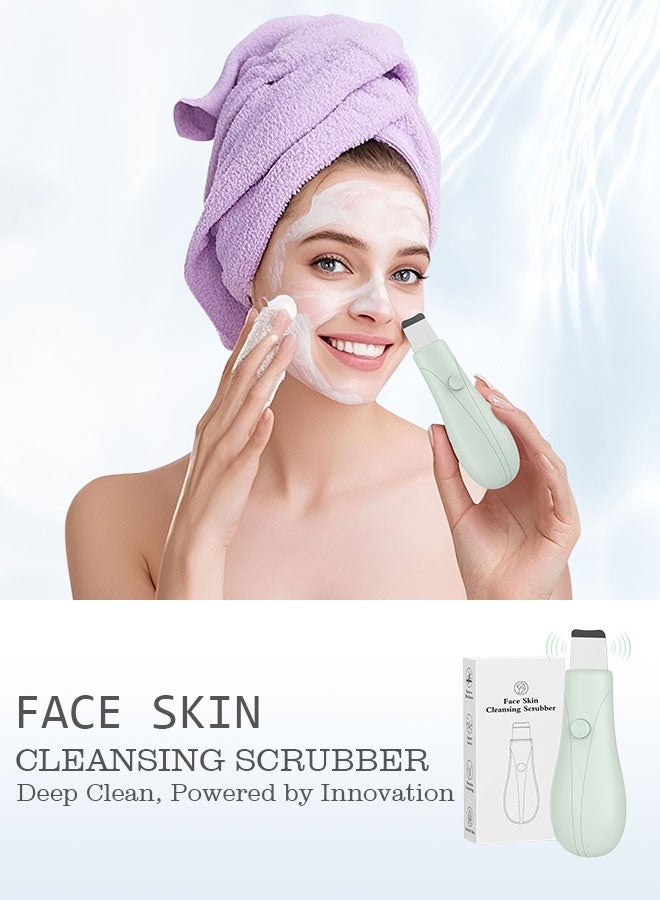 HieerBus Blackhead Remover Tools, Black Head Remover for Face and Nose, Skin Scrubber Face Spatula Deep Pore Cleaner for Daily Skin Care, Skin Care Tools for Men and Women, Whitehead Removal (Green) - Image 2