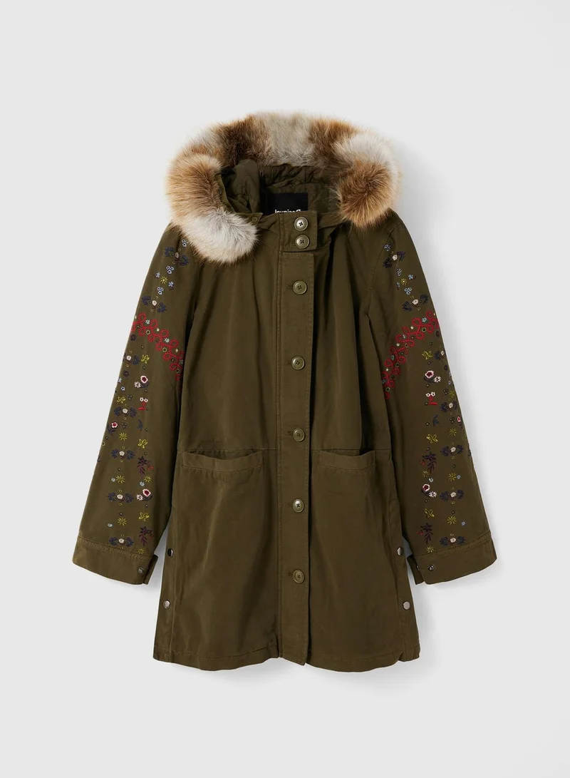 DESIGUAL Longline Padded Coat