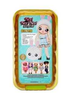 Na! Na! Na! Surprise Na! Na! Na! Surprise 19cm Alice Hops Doll - Glam Series 1, Collectible Soft Fashion Doll with Clip-on Bag  - Image 2