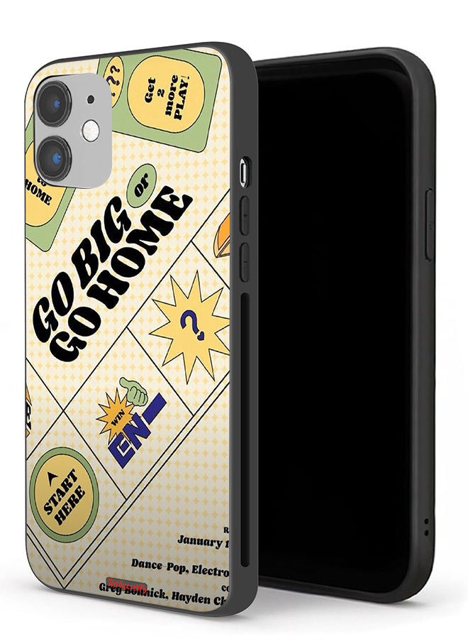 Tolwak حافظة حماية آبل آيفون 12 ميني - اذهب كبيرًا أو اذهب إلى المنزل - Image 1