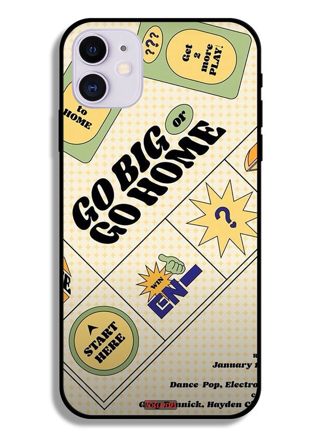 Tolwak حافظة حماية آبل آيفون 12 ميني - اذهب كبيرًا أو اذهب إلى المنزل - Image 2