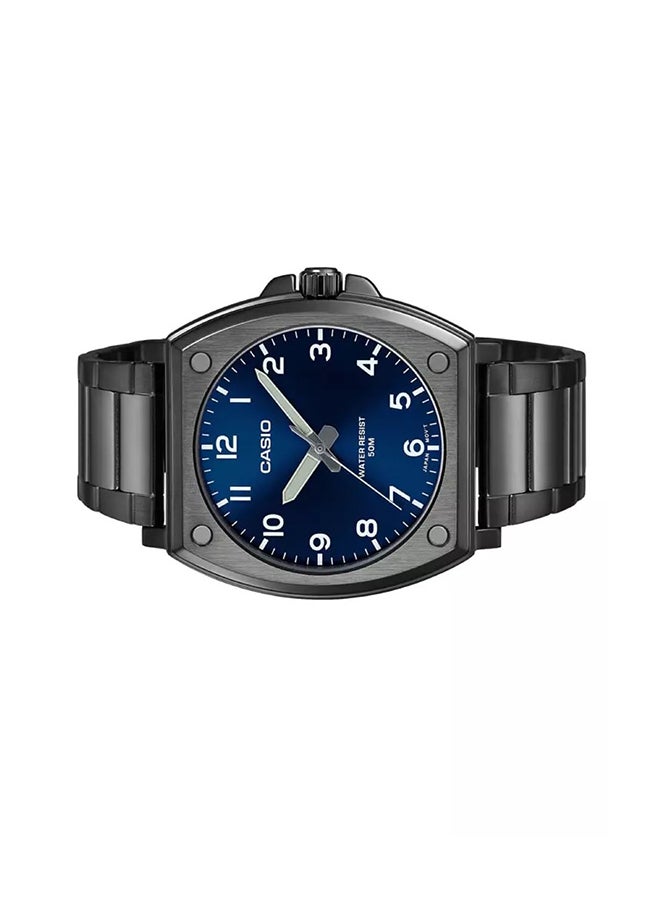 CASIO Men's Watch Analog Black-Ion Plated Steel - Mtp-E730B-2Avdf  - Image 4