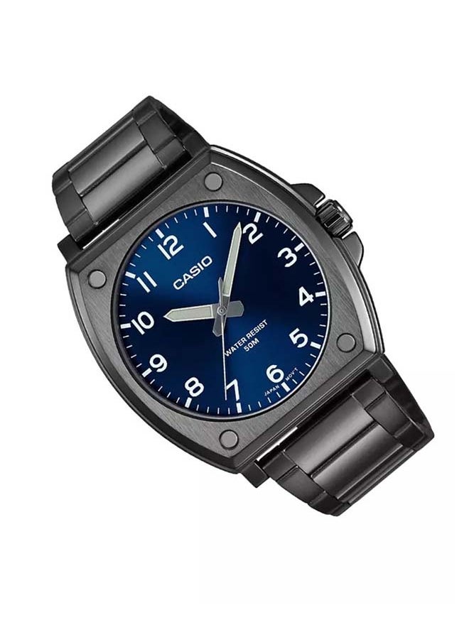CASIO Men's Watch Analog Black-Ion Plated Steel - Mtp-E730B-2Avdf  - Image 3