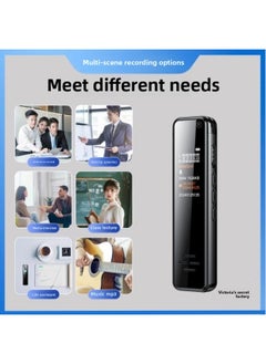 Generic Recording Pen Super Long Recording Small Portable High Definition Noise Reduction Professional Record Meeting Students Use Recording For Class-Body Color:[60-hour Version] One-click Recording + Long Battery Life And Noise Reduction + High-definition External Playback-Memory Capacity:128GB  - Image 4