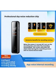 Generic Recording Pen Super Long Recording Small Portable High Definition Noise Reduction Professional Record Meeting Students Use Recording For Class-Body Color:[60-hour Version] One-click Recording + Long Battery Life And Noise Reduction + High-definition External Playback-Memory Capacity:128GB  - Image 3