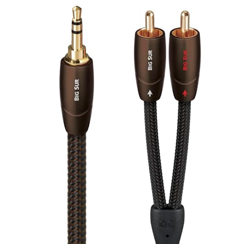 audioquest Big SUR 0.6 m High-End Audio Cable 3.5 mm Jack to RCA (Stereo) - Image 4